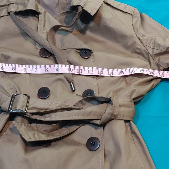 EUC KENNETH COLE NEW YORK WOMEN'S TRENCH COAT US MED - Picture 14 of 17